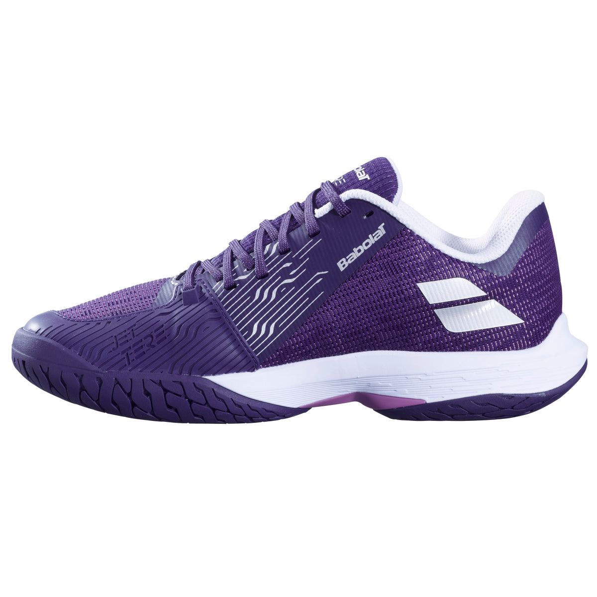 Babolat Jet Tere 2 All Court Women's Shoe 2026 - Dark Purple / Silver - inside view