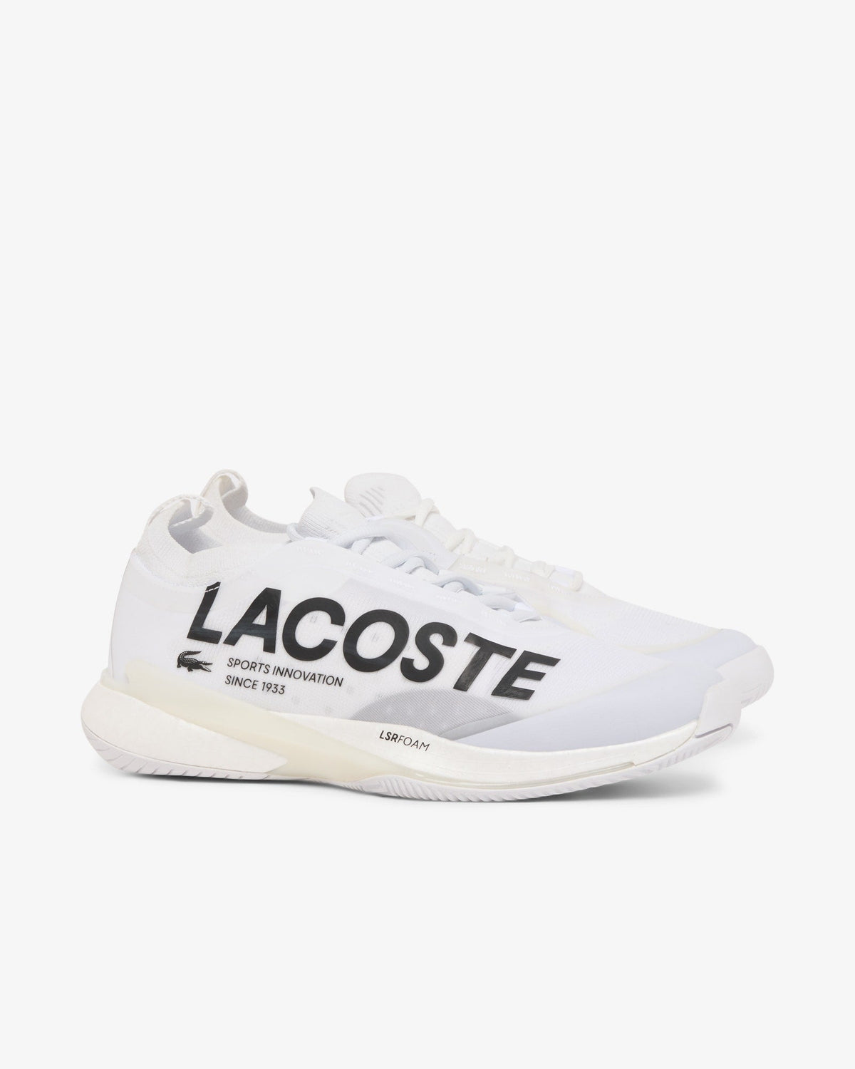 Lacoste AG-LT25 Lite Men's Tennis Shoe - White/White - view 2