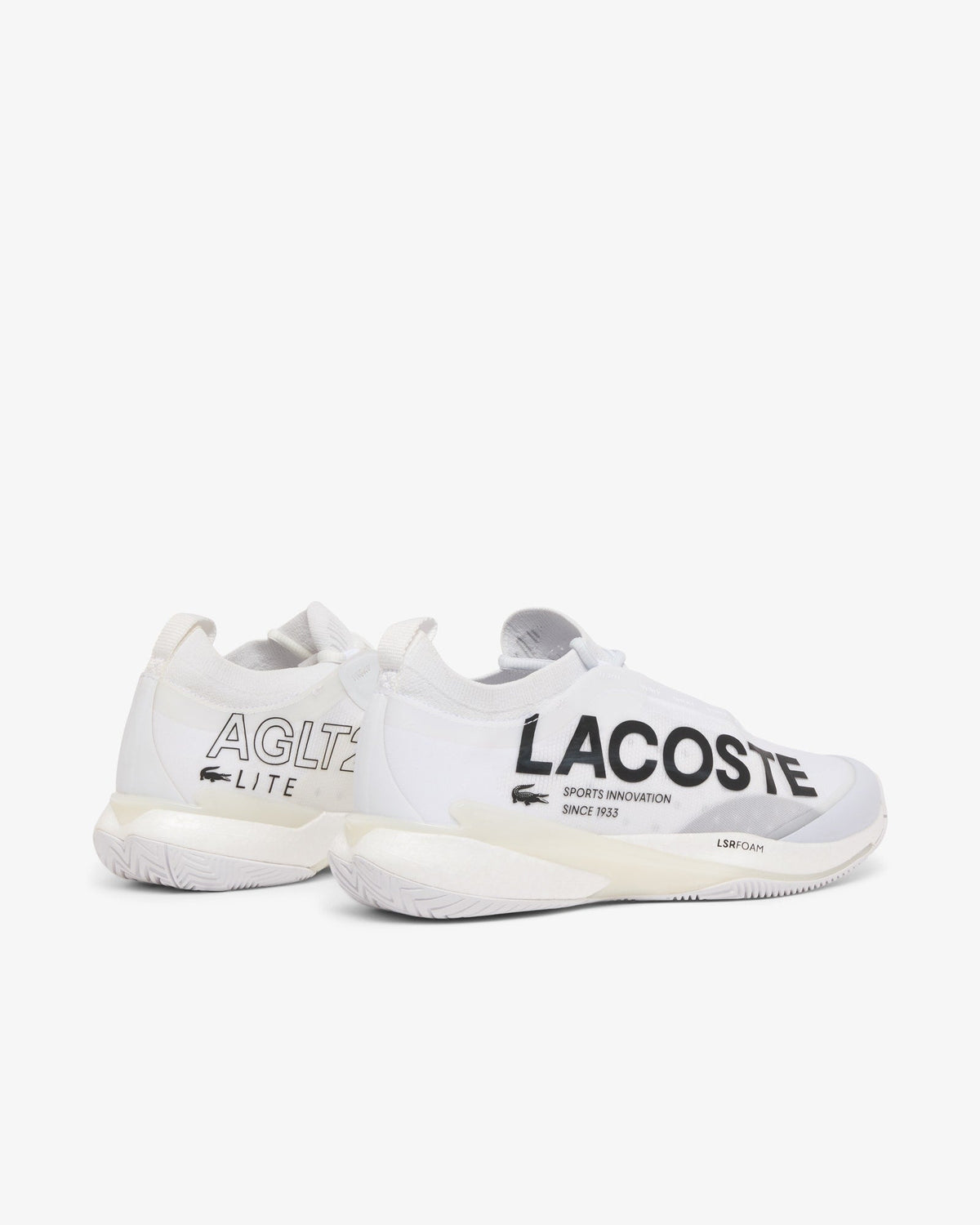 Lacoste AG-LT25 Lite Men's Tennis Shoe - White/White - view 3
