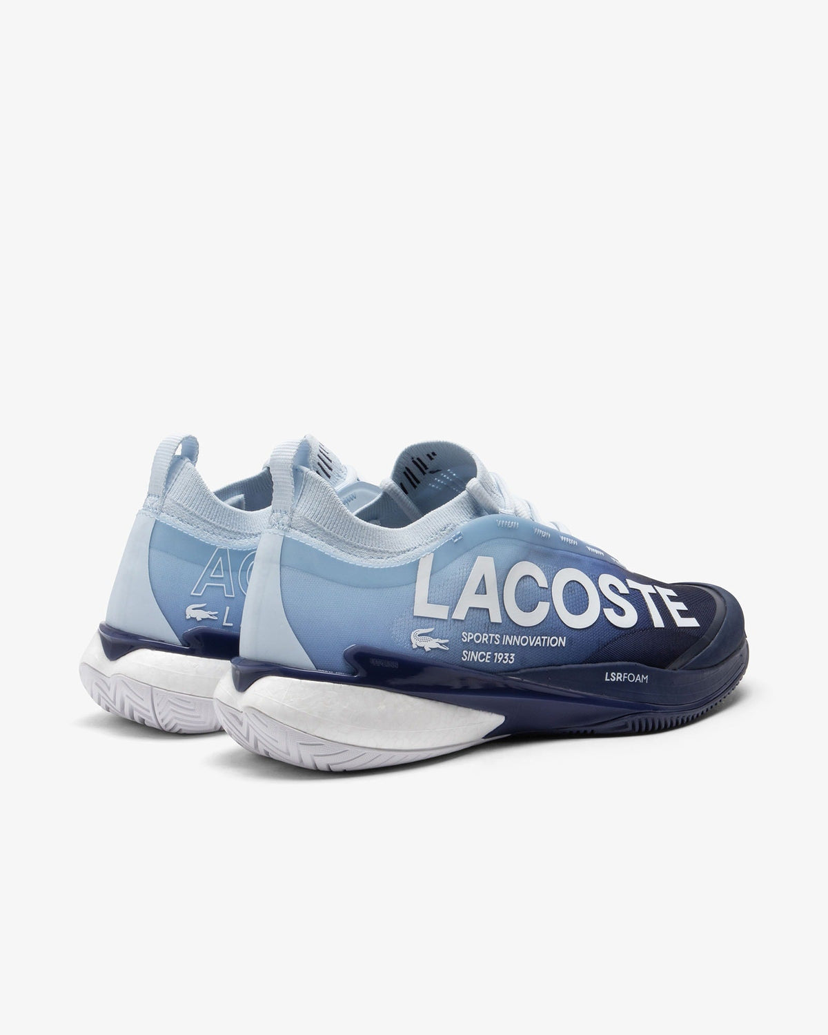 Lacoste AG-LT25 Lite Men's Tennis Shoe - LightBlue/DarkBlue - view 3