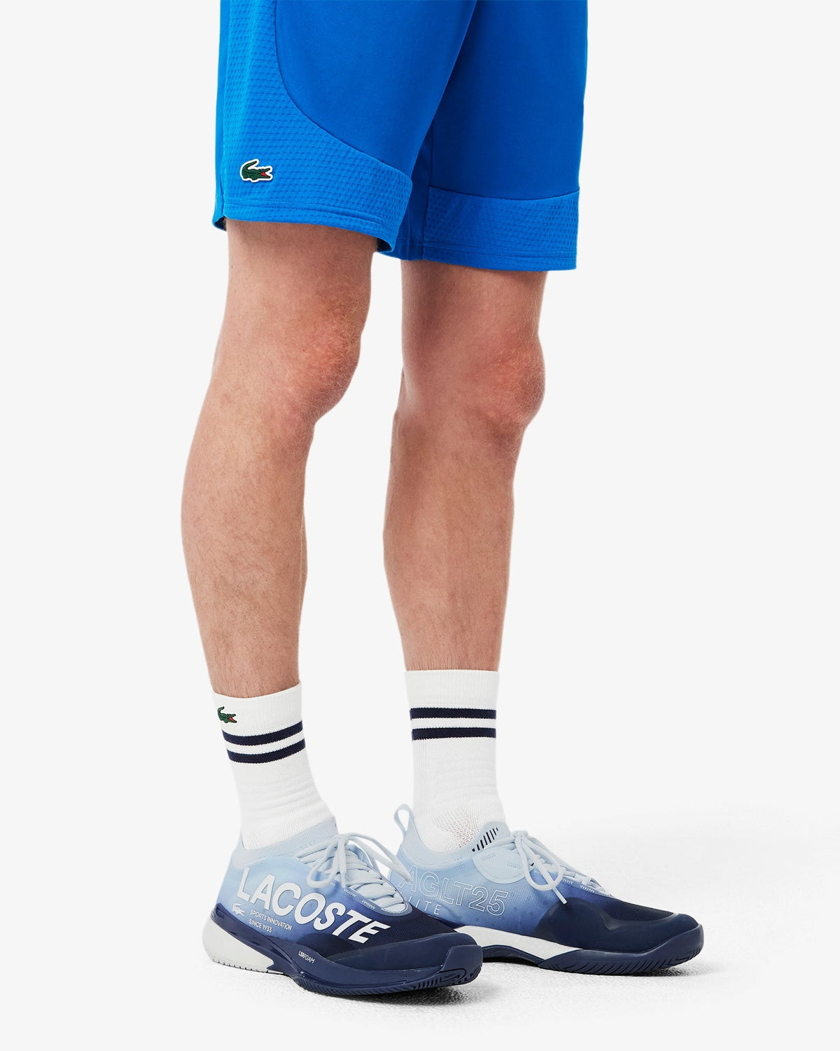 Lacoste AG-LT25 Lite Men's Tennis Shoe - LightBlue/DarkBlue - view 7