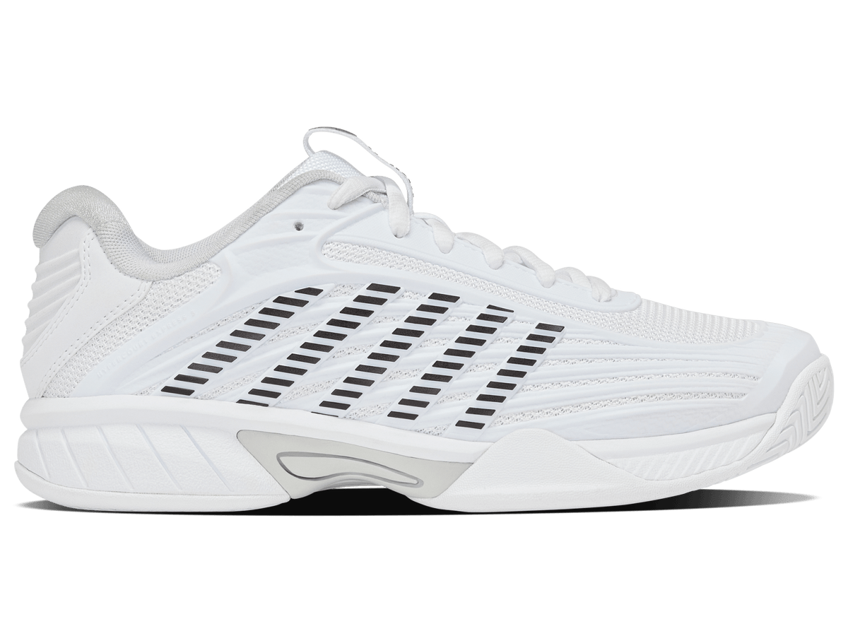 K-Swiss Hypercourt Express 3 Junior Shoe - White/Dawn Blue/Black - view 1
