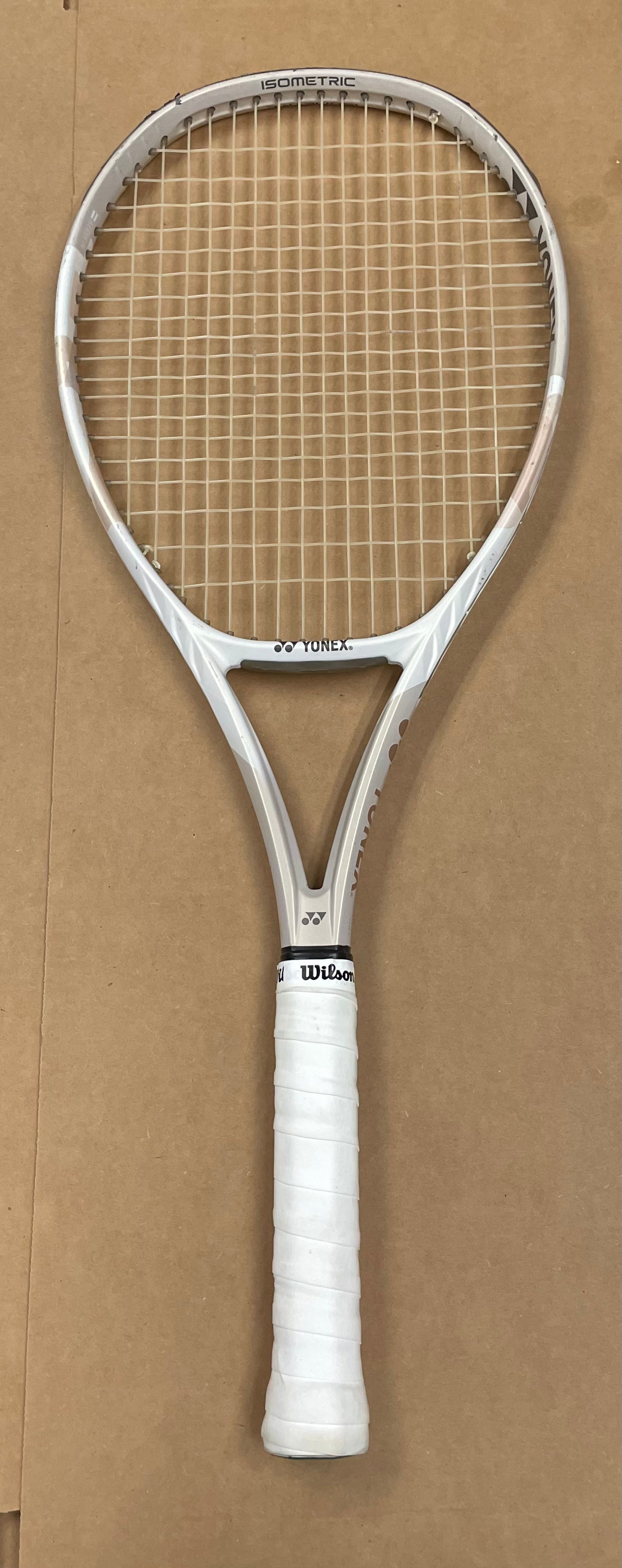 Used - Yonex Vcore 98 v7 sand beige (4 1/4")
