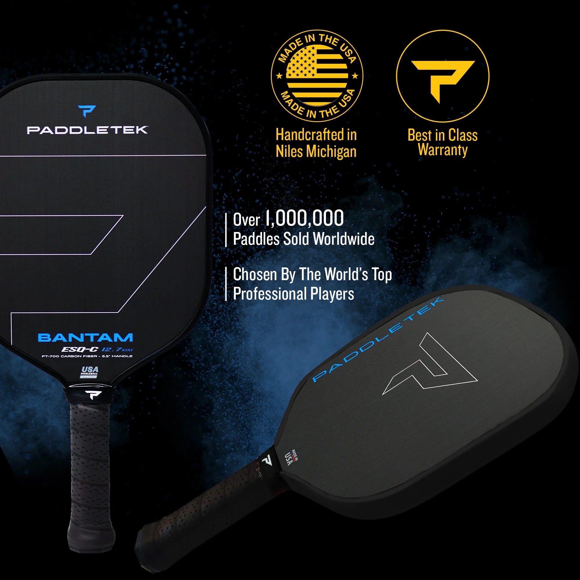 Bantam ESQ-C 12.7mm Pickleball Paddle
