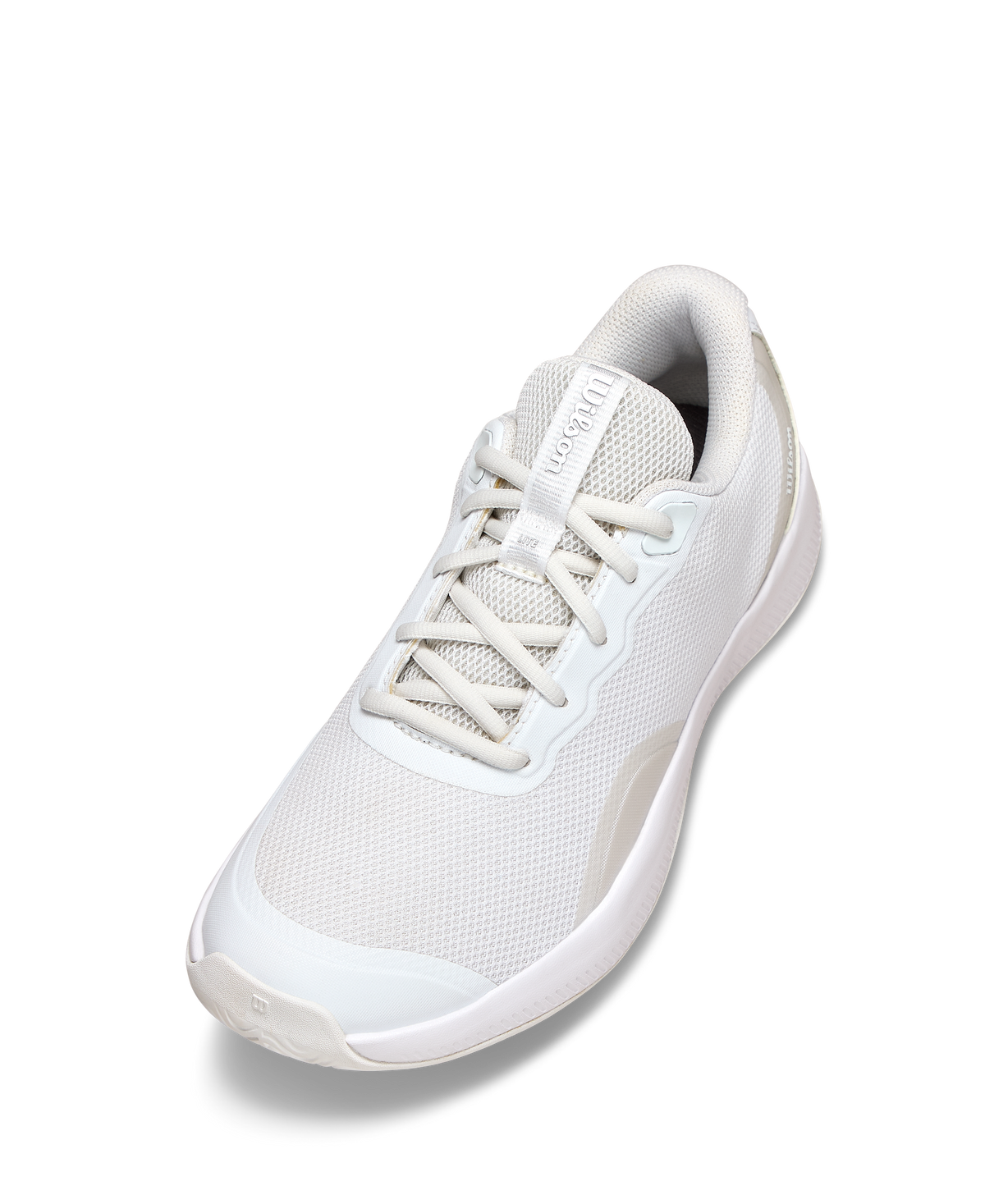 Wilson Intrigue Lite Women's Tennis Shoe - White / White / Silver - view 3