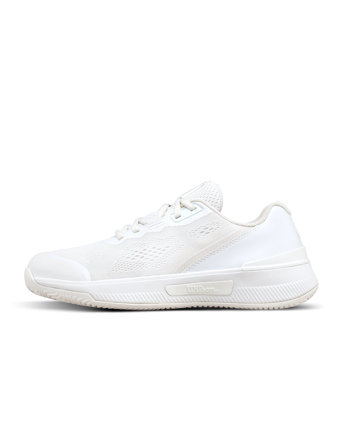Wilson Intrigue Pro Women's Tennis Shoe - White / White / Silver - view 1
