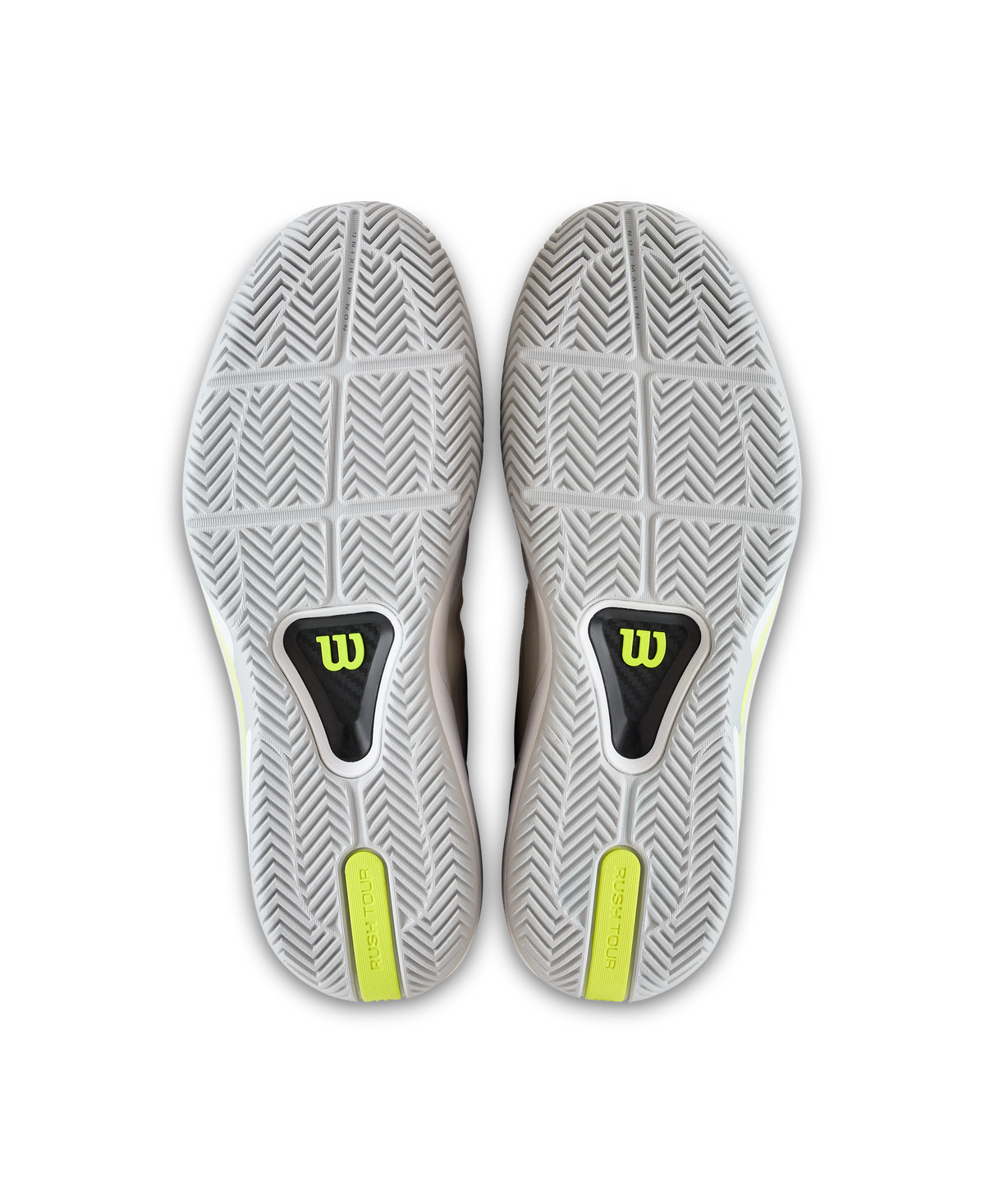 Wilson Rush Tour 5 Men's Tennis Shoe - White / Deja Vu Blue / Lunar Rock - view 8