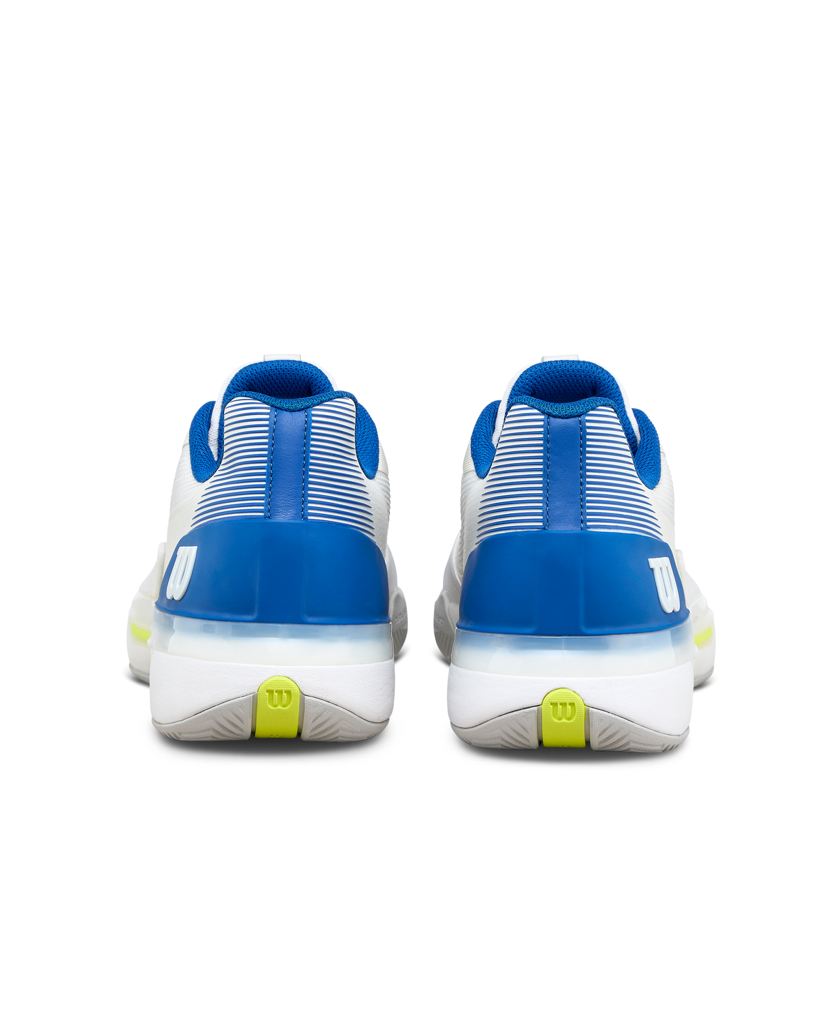 Wilson Rush Tour 5 Men's Tennis Shoe - White / Deja Vu Blue / Lunar Rock - view 5