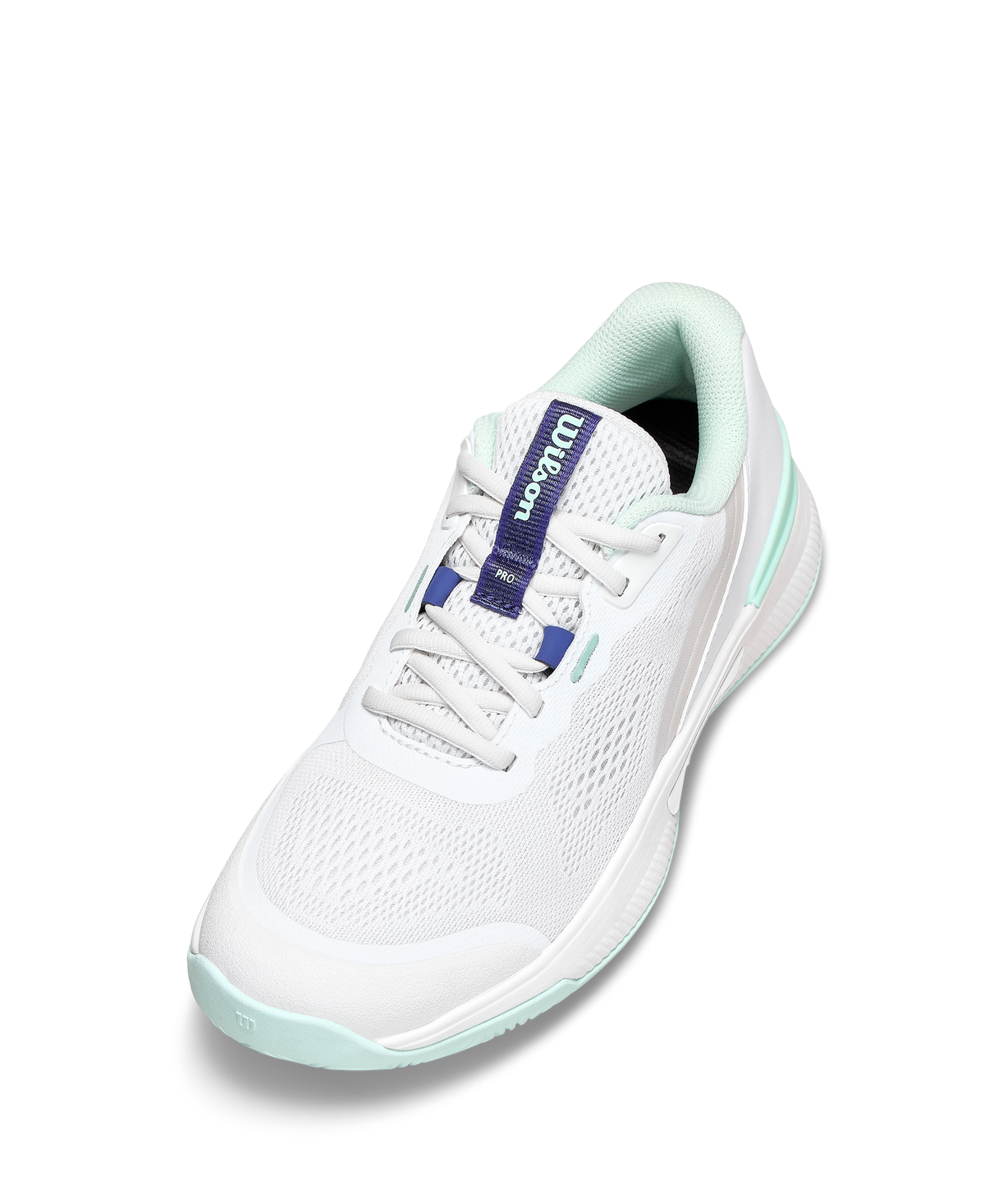 Wilson Intrigue Pro Women's Tennis Shoe - White / Bay / Skipper Blue - view 3