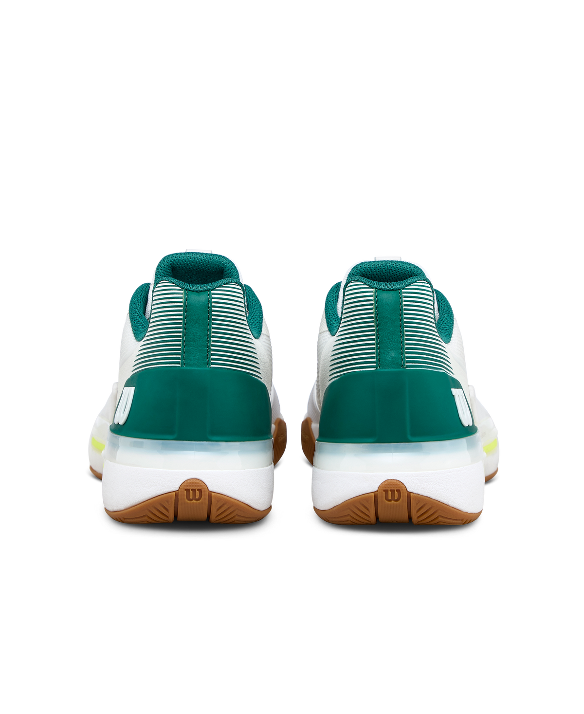 Wilson Rush Tour 5 Men's Tennis Shoe - White / Evergreen / Gum - view 5