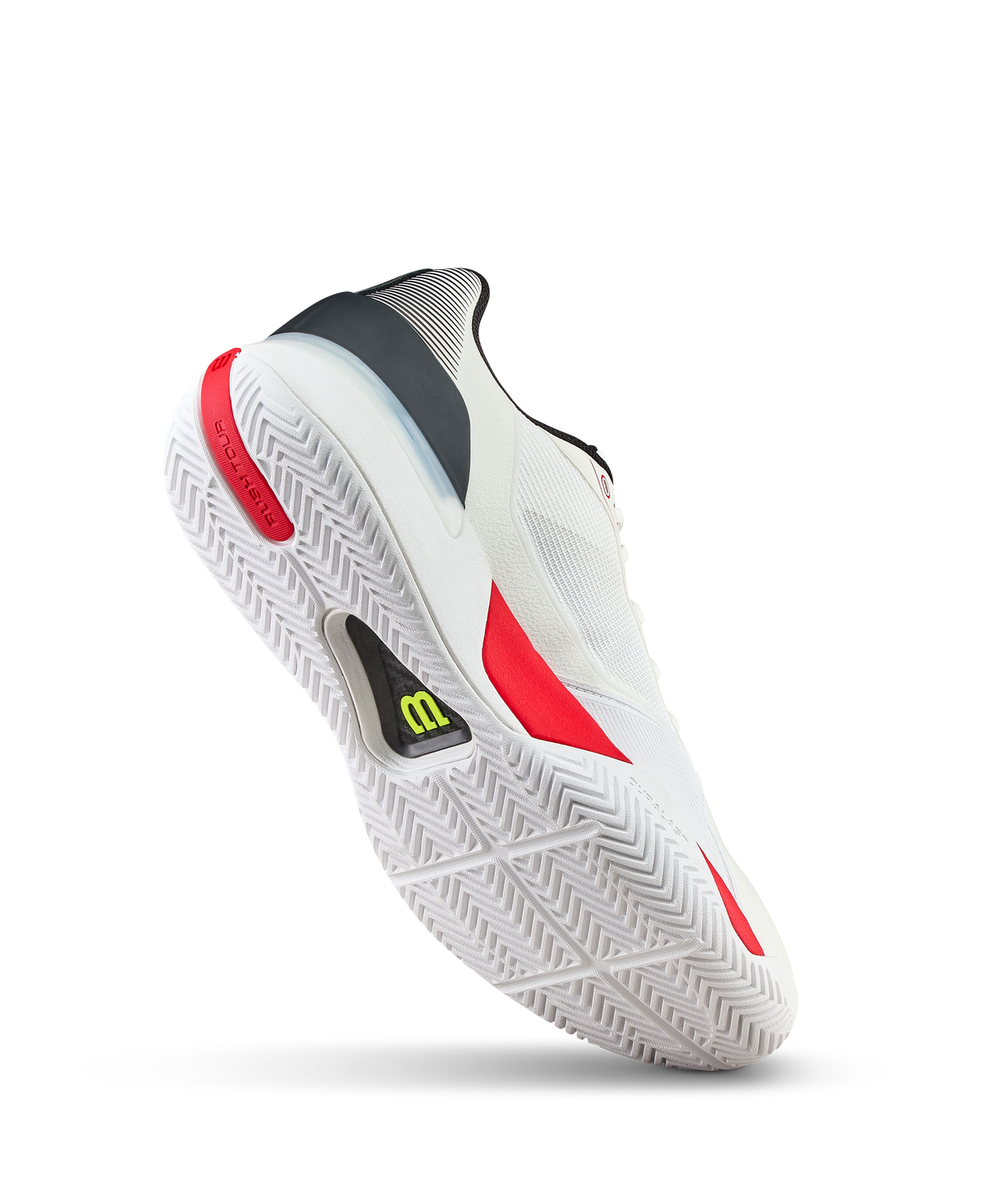 Wilson Rush Tour 5 Men's Tennis Shoe - White / Black / Infrared - view 4