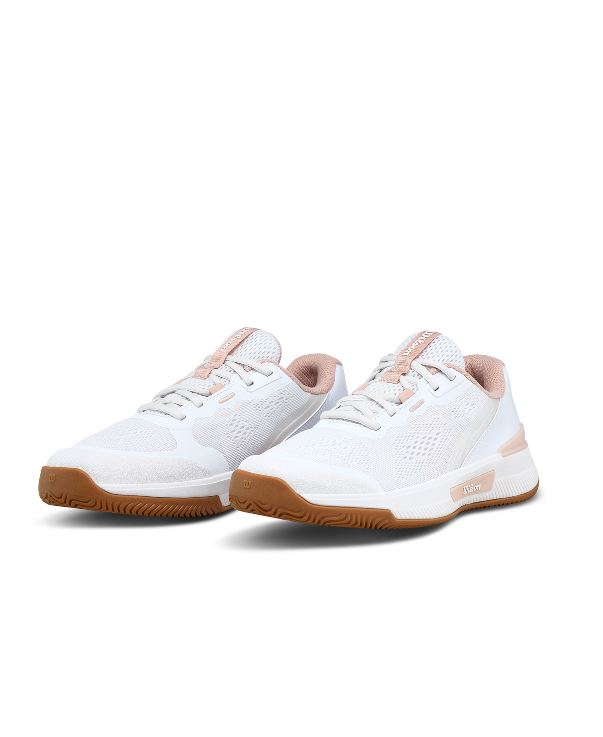 Wilson Intrigue Pro Women's Tennis Shoe - White / Cameo Rose / Gum - view 7