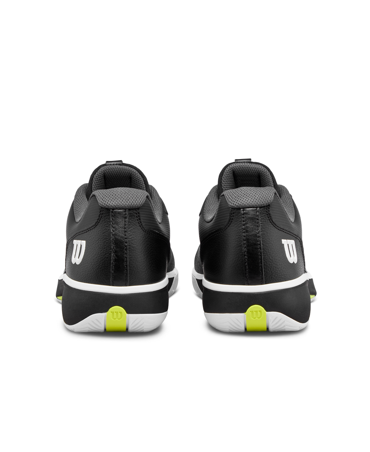 Wilson Rush Lite 5 Men's Tennis Shoe - Black / White / Safety Yellow - view 5