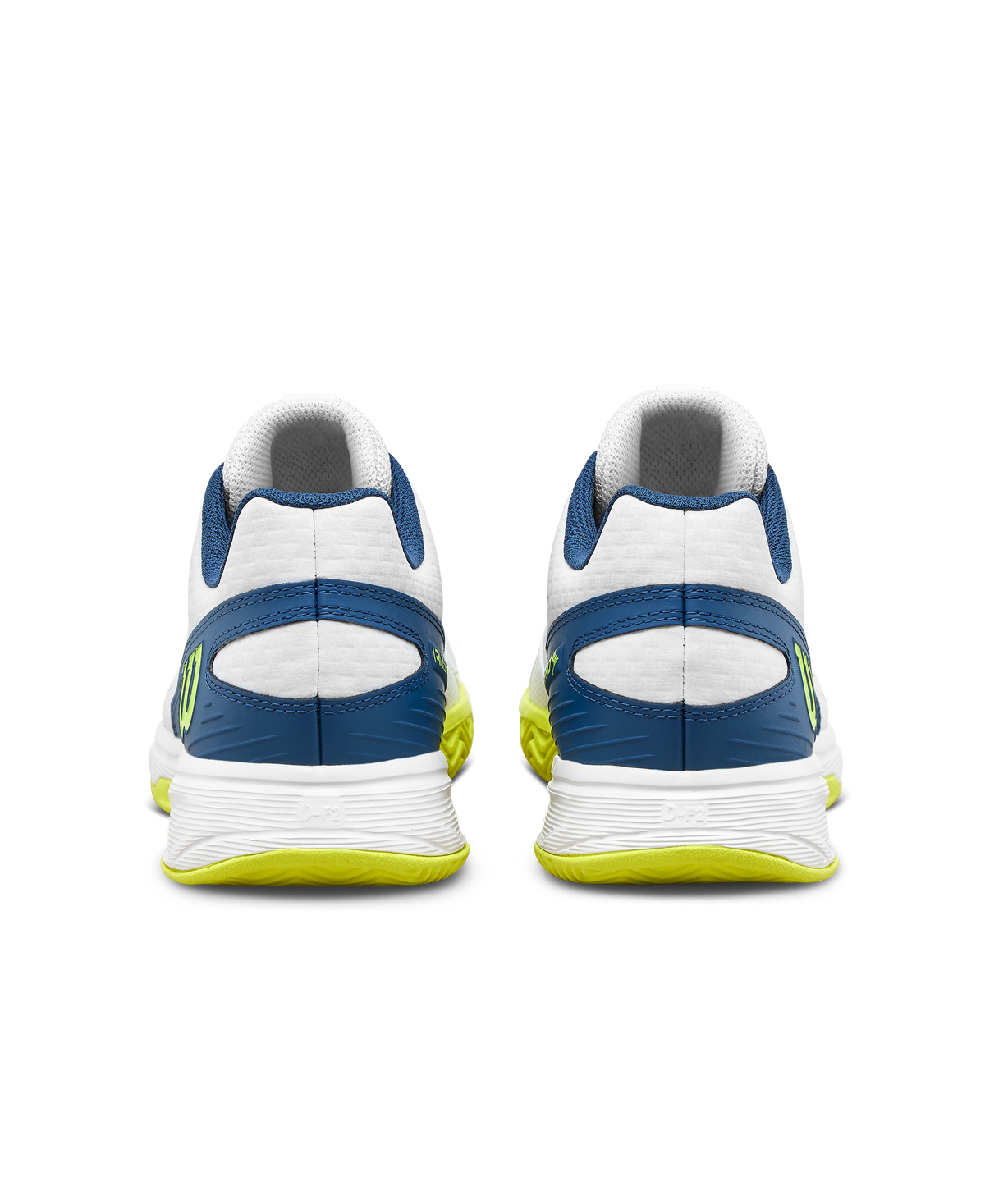 Wilson Rush Pro L Junior Tennis Shoe - Snow White / Snow White / Ensign Blue - view 5