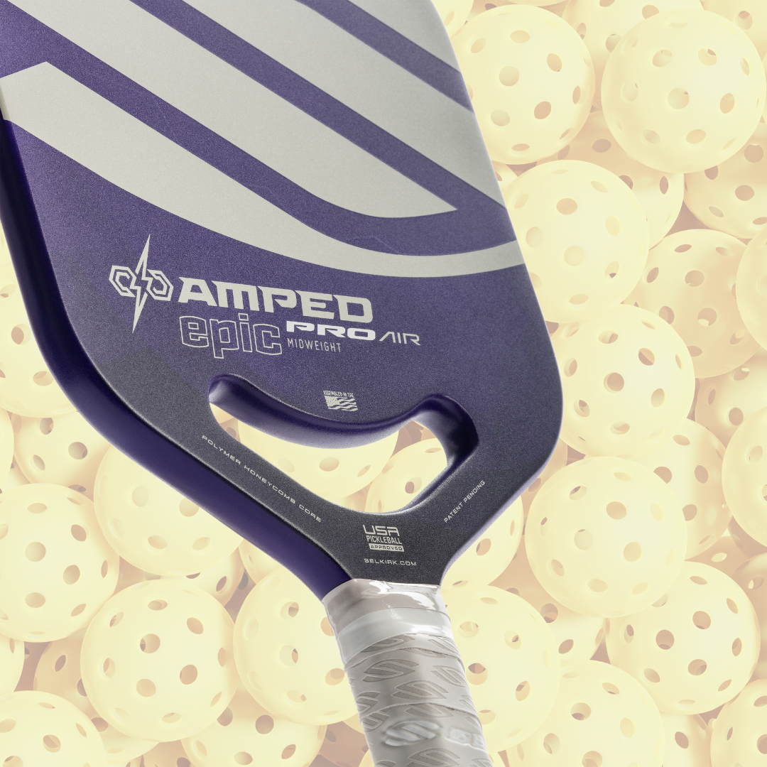 Selkirk AMPED and LUXX Paddles: Get 2 Free Pickleballs!