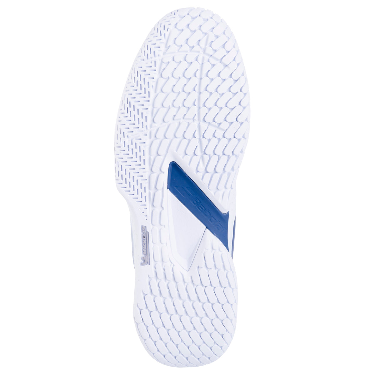 Babolat Propulse Storm All Court Men's Shoes - White / Dark Blue - sole view