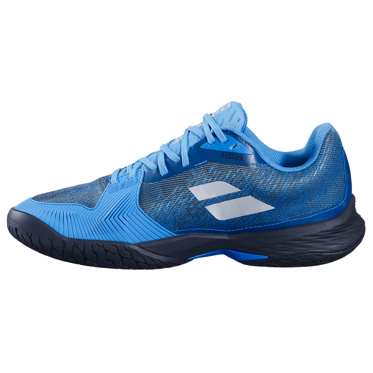 Babolat Jet Mach Pickleball Men's Shoes - Blue/Black - inside view
