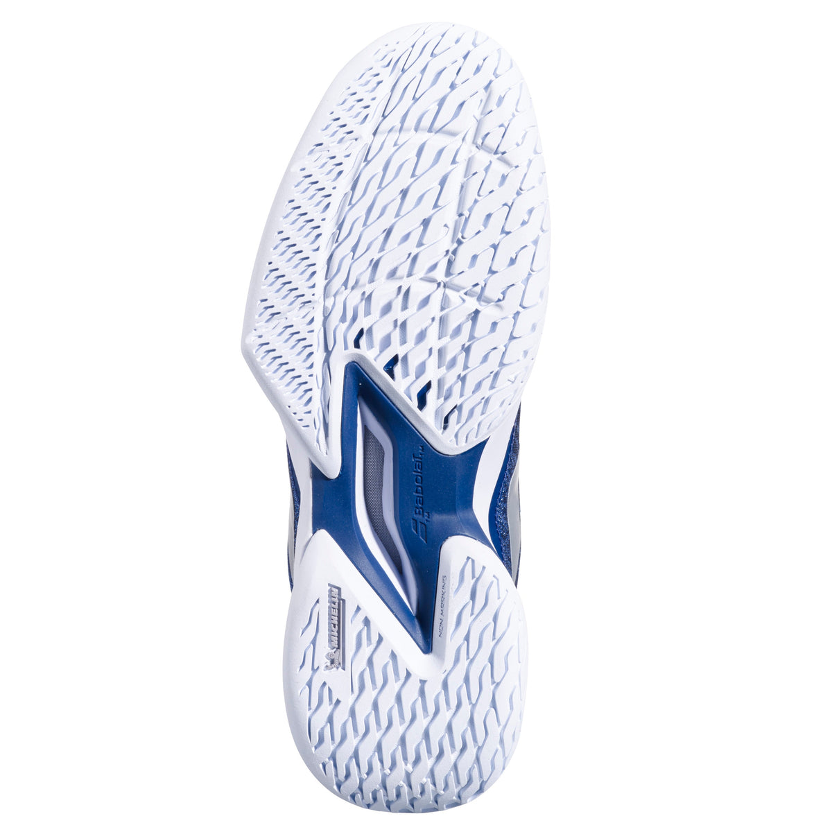 Babolat Jet Mach 3 All Court Women's Shoe 2025 - Dark Blue - sole view