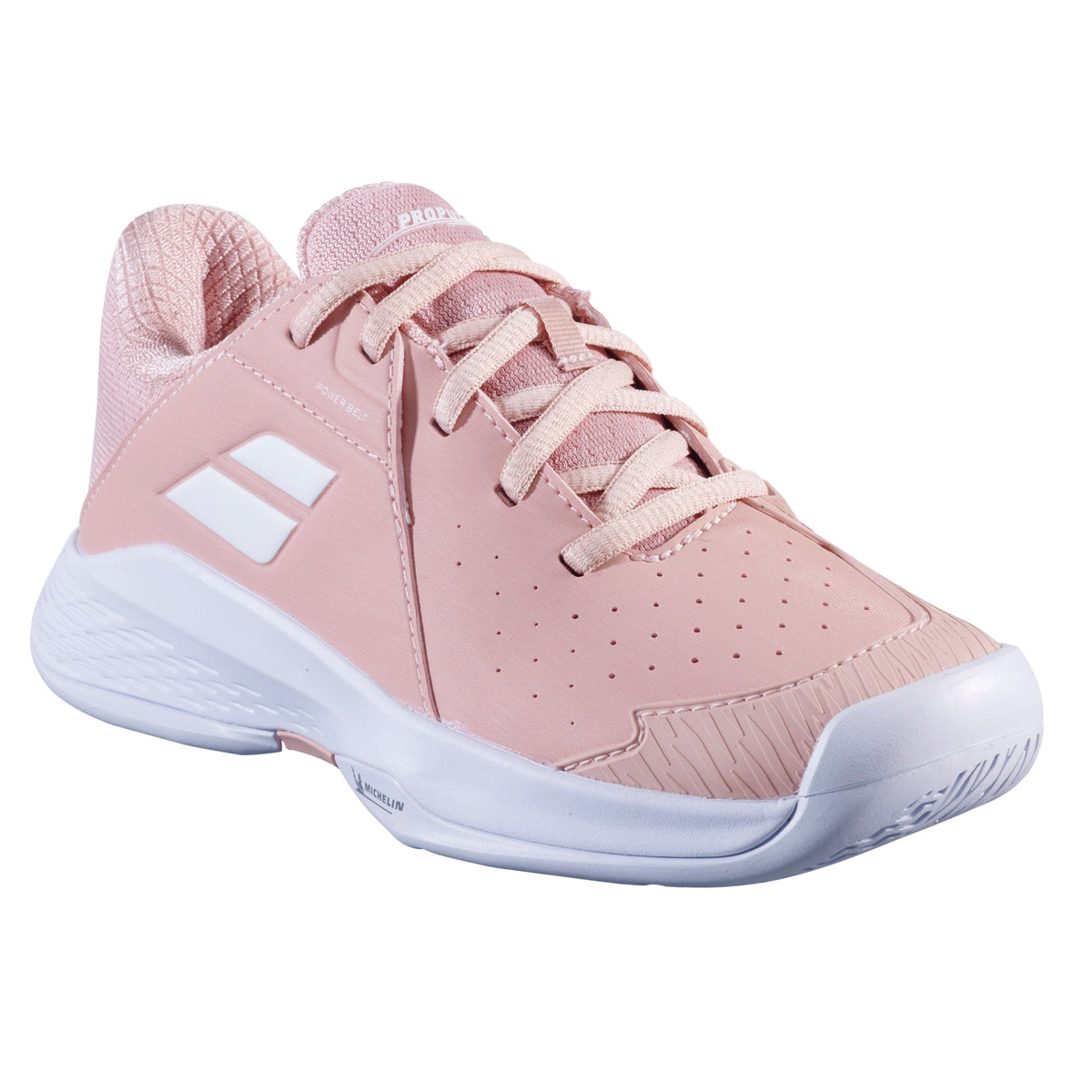 Babolat Propulse 3 All Court Jr Shoes - Evening Sand - three-quarter view