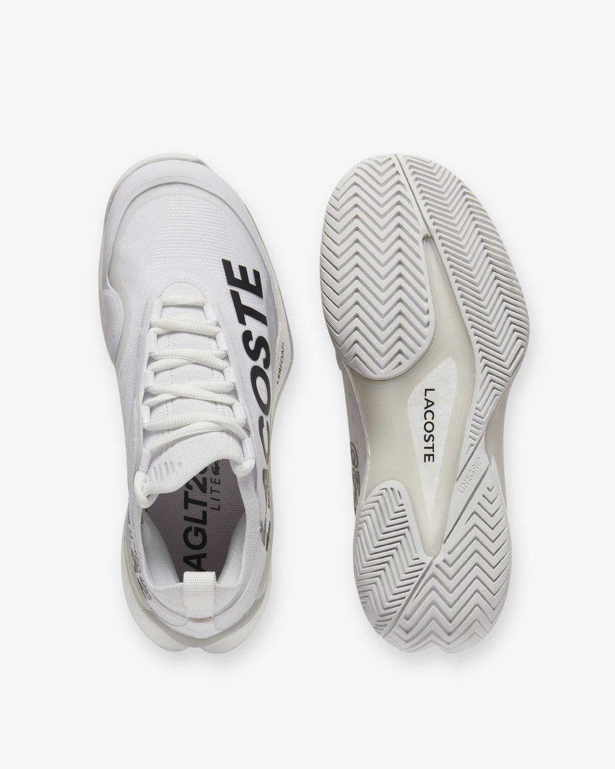 Lacoste AG-LT25 Lite Women's Tennis Shoe - White/White - view 4