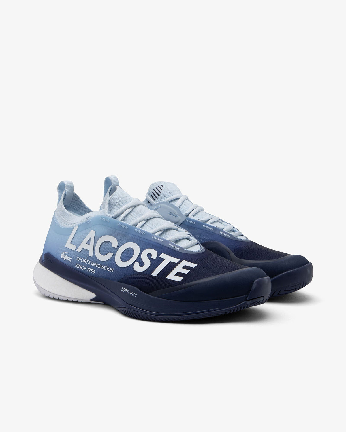 Lacoste AG-LT25 Lite Men's Tennis Shoe - LightBlue/DarkBlue - view 2