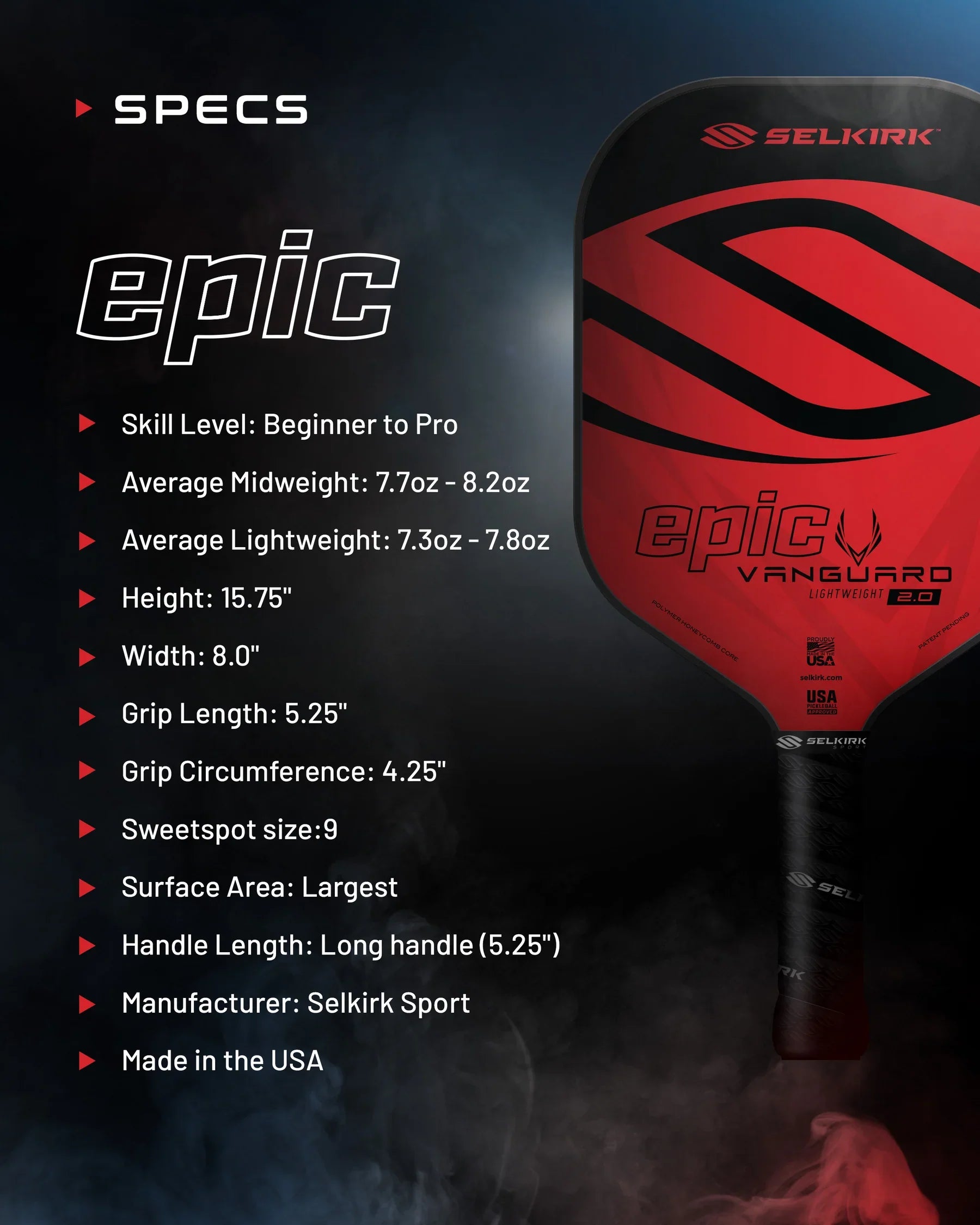 Vanguard 2.0 Epic Midweight (Multiple Colors)