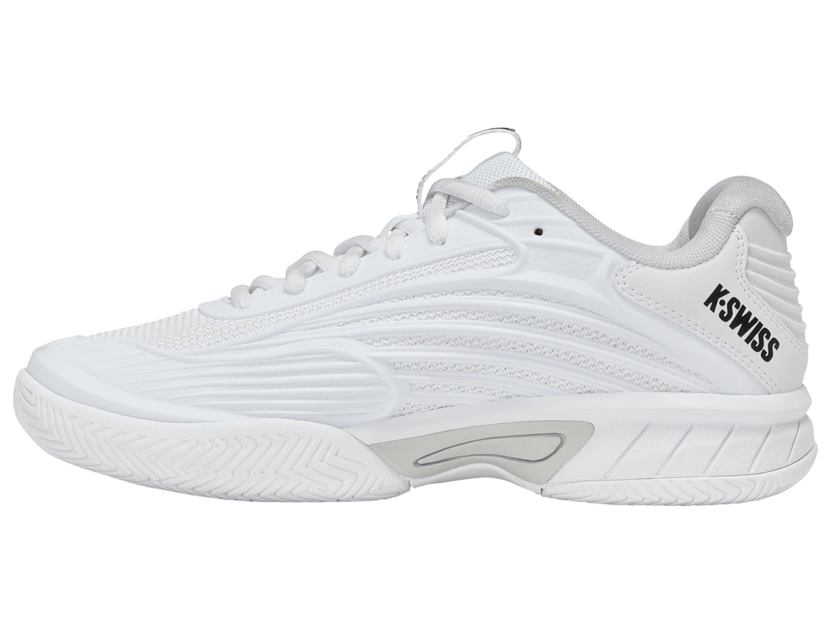 K-Swiss Hypercourt Express 3 Junior Shoe - White/Dawn Blue/Black - view 5