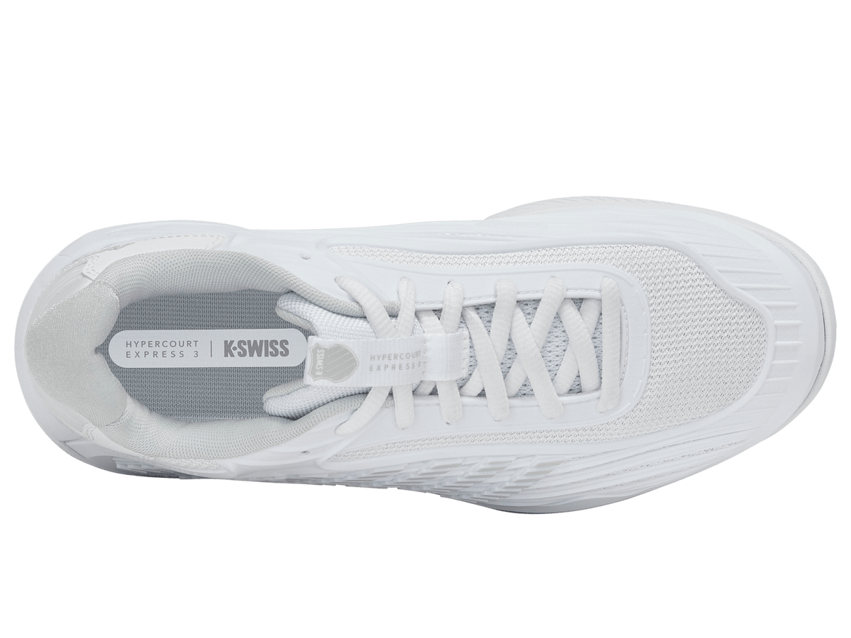 K-Swiss Hypercourt Express 3 Women's Shoe - White/Blue Dawn/Silver - view 7