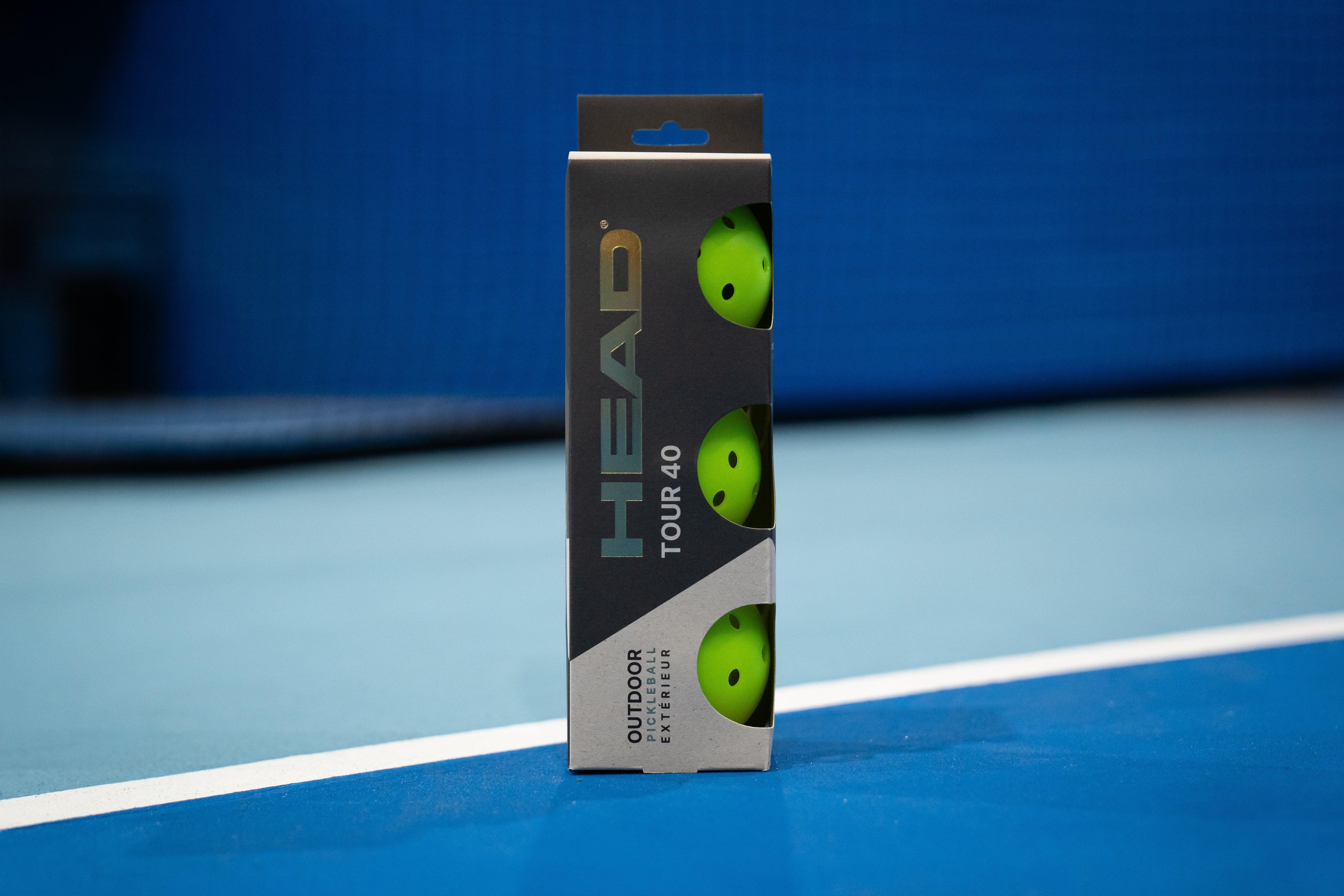 HEAD Tour 40 Outdoor Pickleballs | Tournament-Grade Court Performance