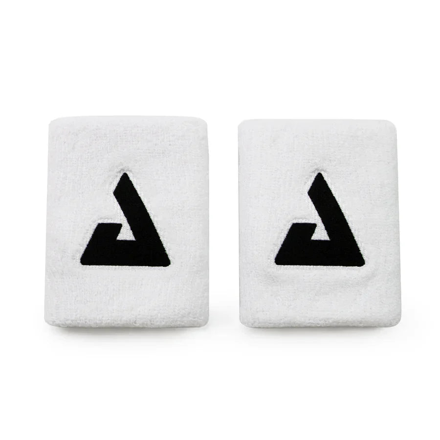 Trinity White Wristbands: 2 Pack