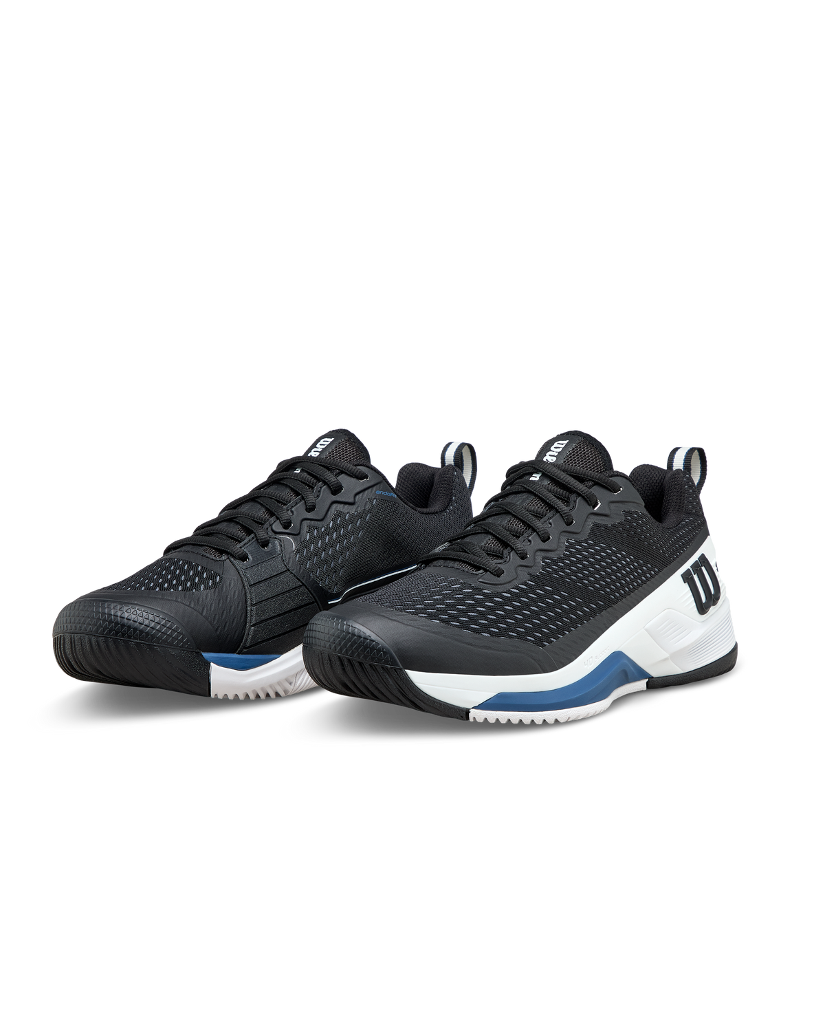 Wilson Rush Pro 4.5 Men's Tennis Shoe - Black / White / Ensign Blue - view 7
