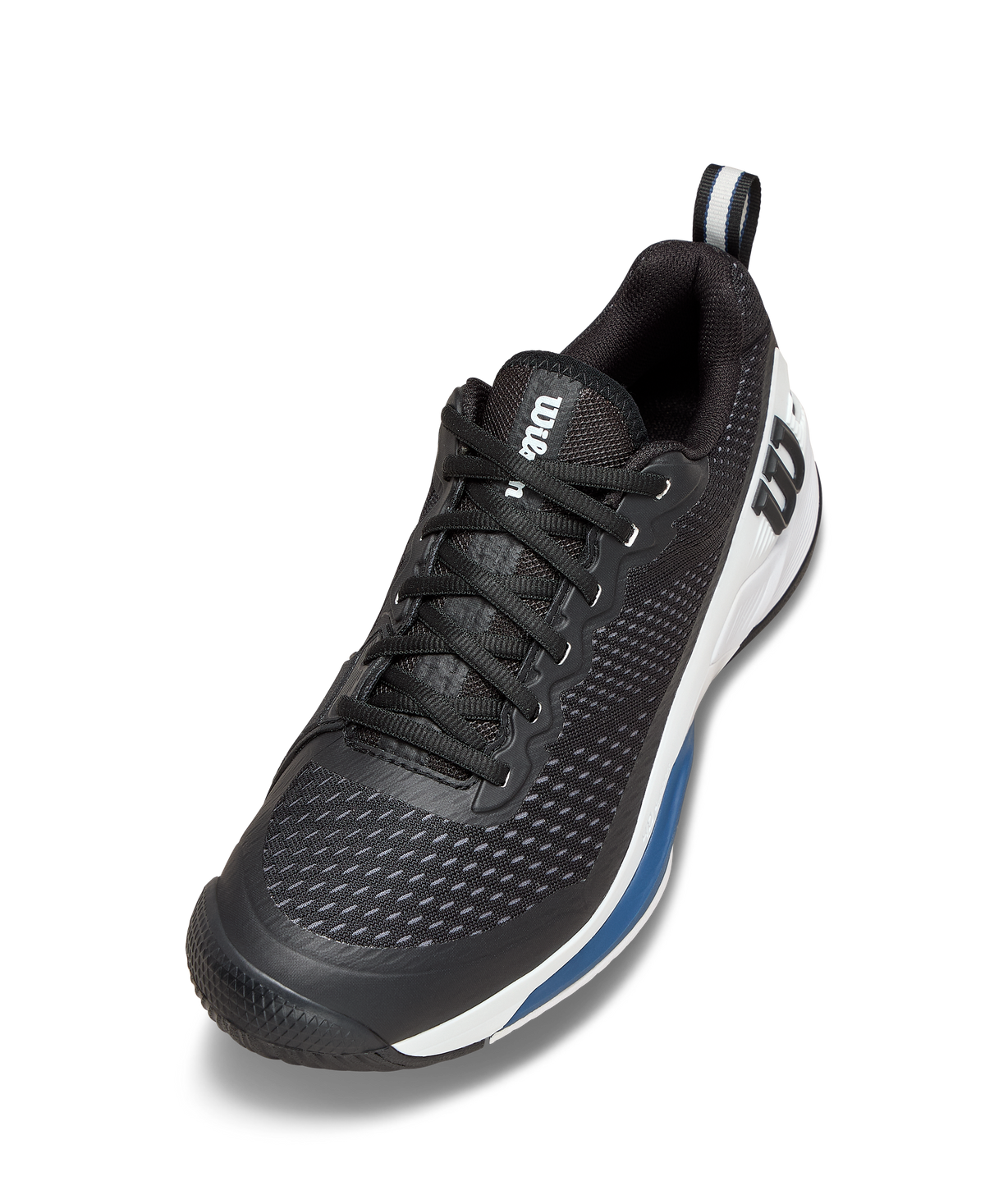 Wilson Rush Pro 4.5 Men's Tennis Shoe - Black / White / Ensign Blue - view 3