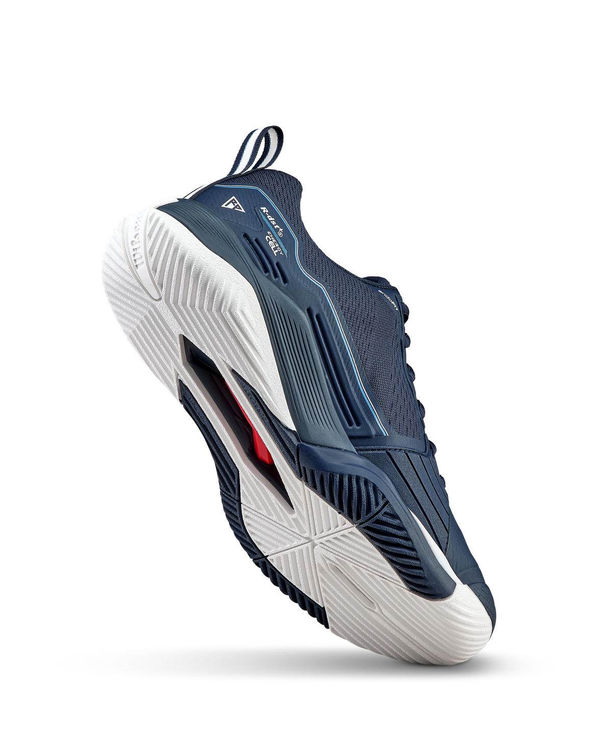 Wilson Rush Pro 4.5 Men's Tennis Shoe - Navy Blazer / Navy Blazer / White - view 4