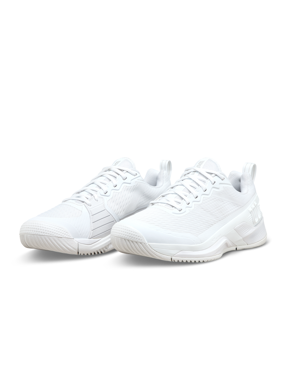 Wilson Rush Pro 4.5 Men's Tennis Shoe - White / White / Black - view 7
