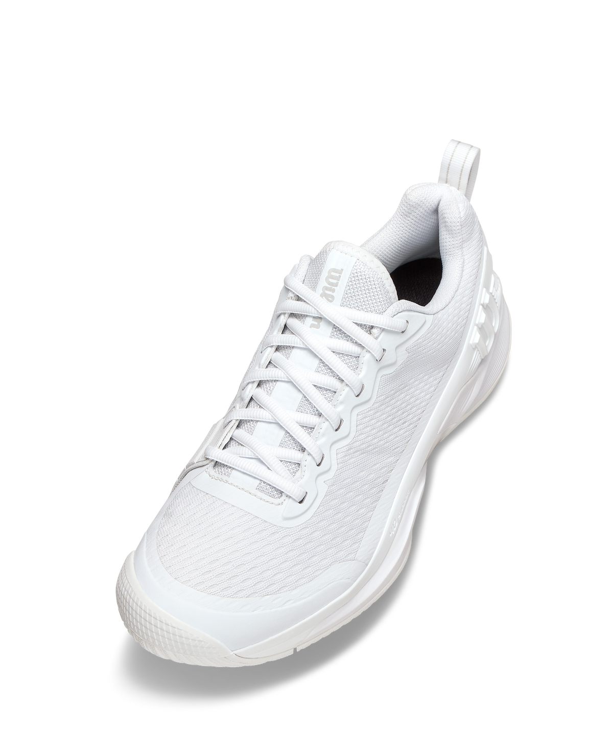 Wilson Rush Pro 4.5 Men's Tennis Shoe - White / White / Black - view 3