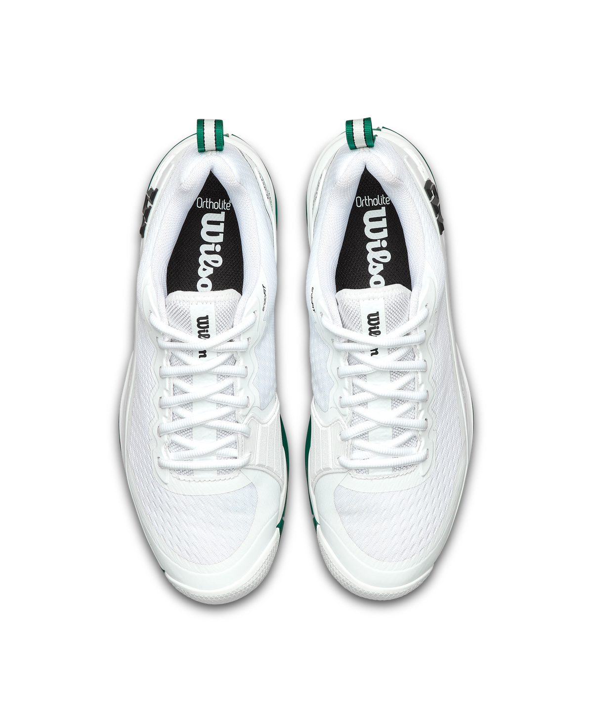 Wilson Rush Pro 4.5 Men's Tennis Shoe - White / White / Aventurine - view 5