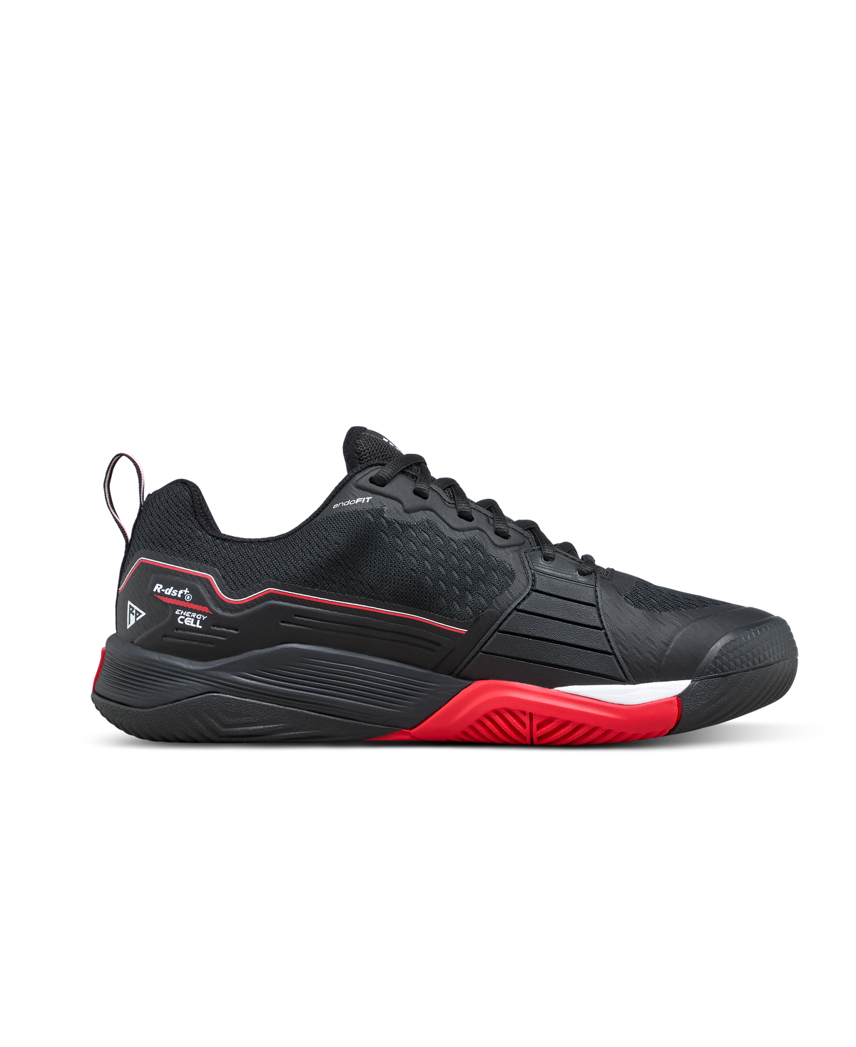 Wilson Rush Pro 4.5 Men's Tennis Shoe - Black / Infrared / White - view 2