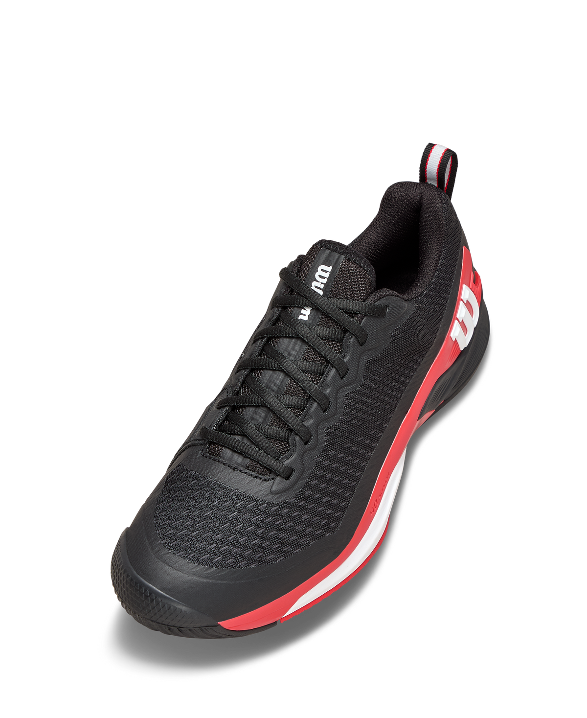 Wilson Rush Pro 4.5 Men's Tennis Shoe - Black / Infrared / White - view 3
