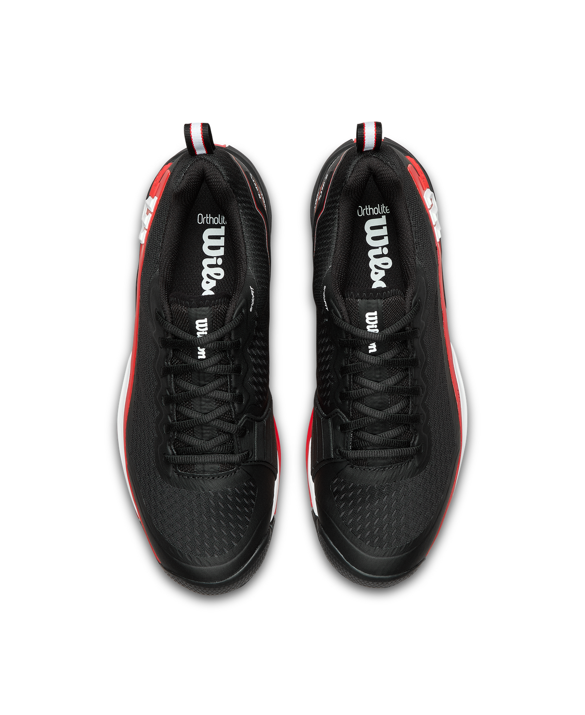 Wilson Rush Pro 4.5 Men's Tennis Shoe - Black / Infrared / White - view 6