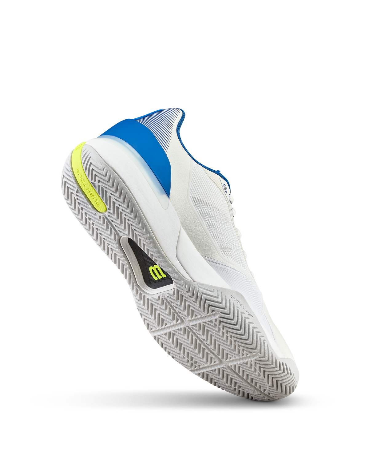 Wilson Rush Tour 5 Men's Tennis Shoe - White / Deja Vu Blue / Lunar Rock - view 4
