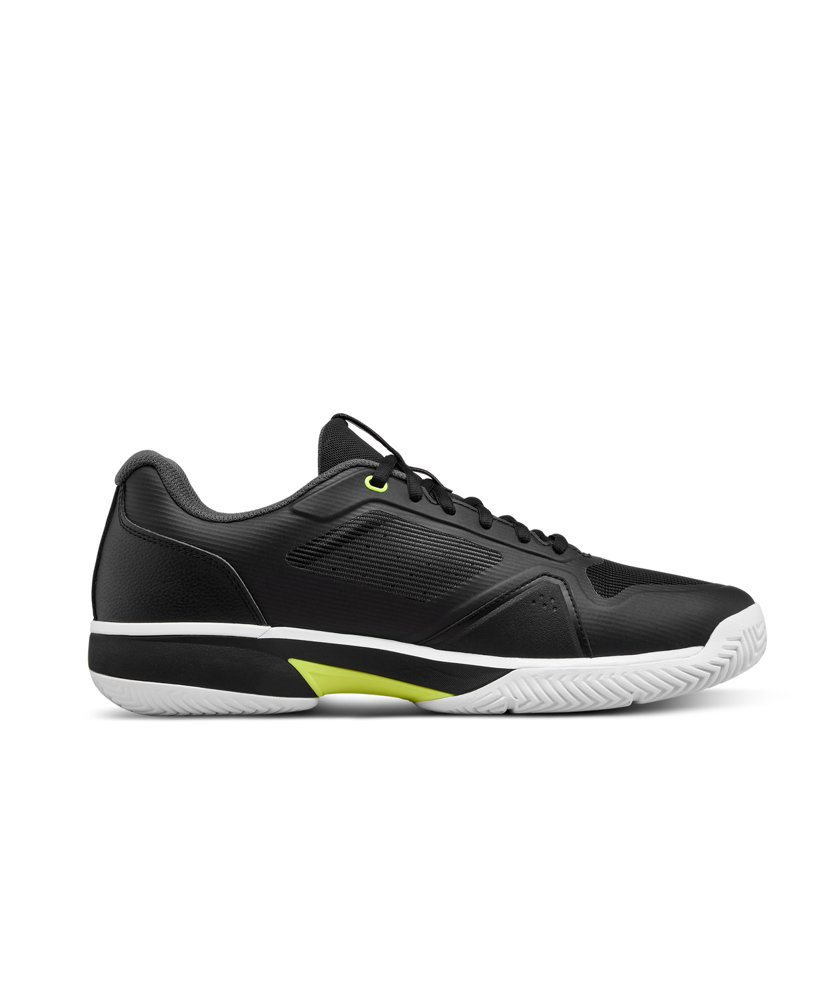 Wilson Rush Lite 5 Men's Tennis Shoe - Black / White / Safety Yellow - view 2