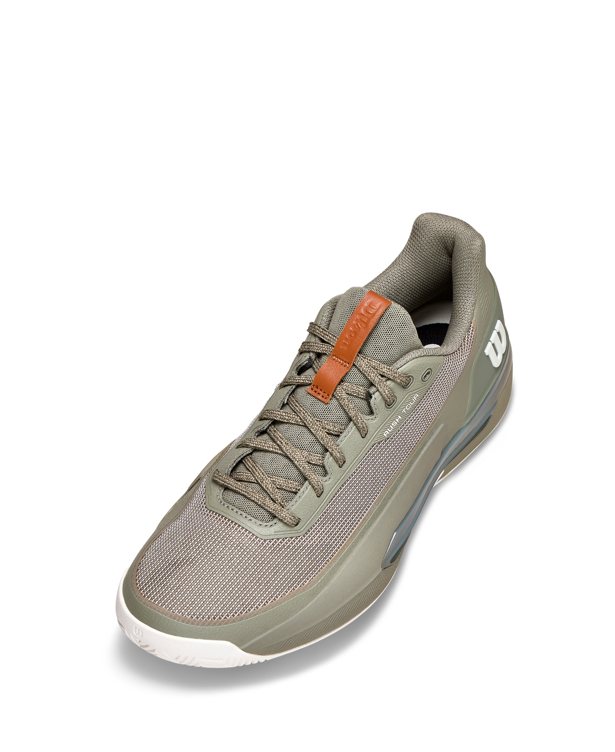 Wilson Rush Tour 5 Men's Tennis Shoe - Vetiver / Tofu / Caramel Cafe - view 2