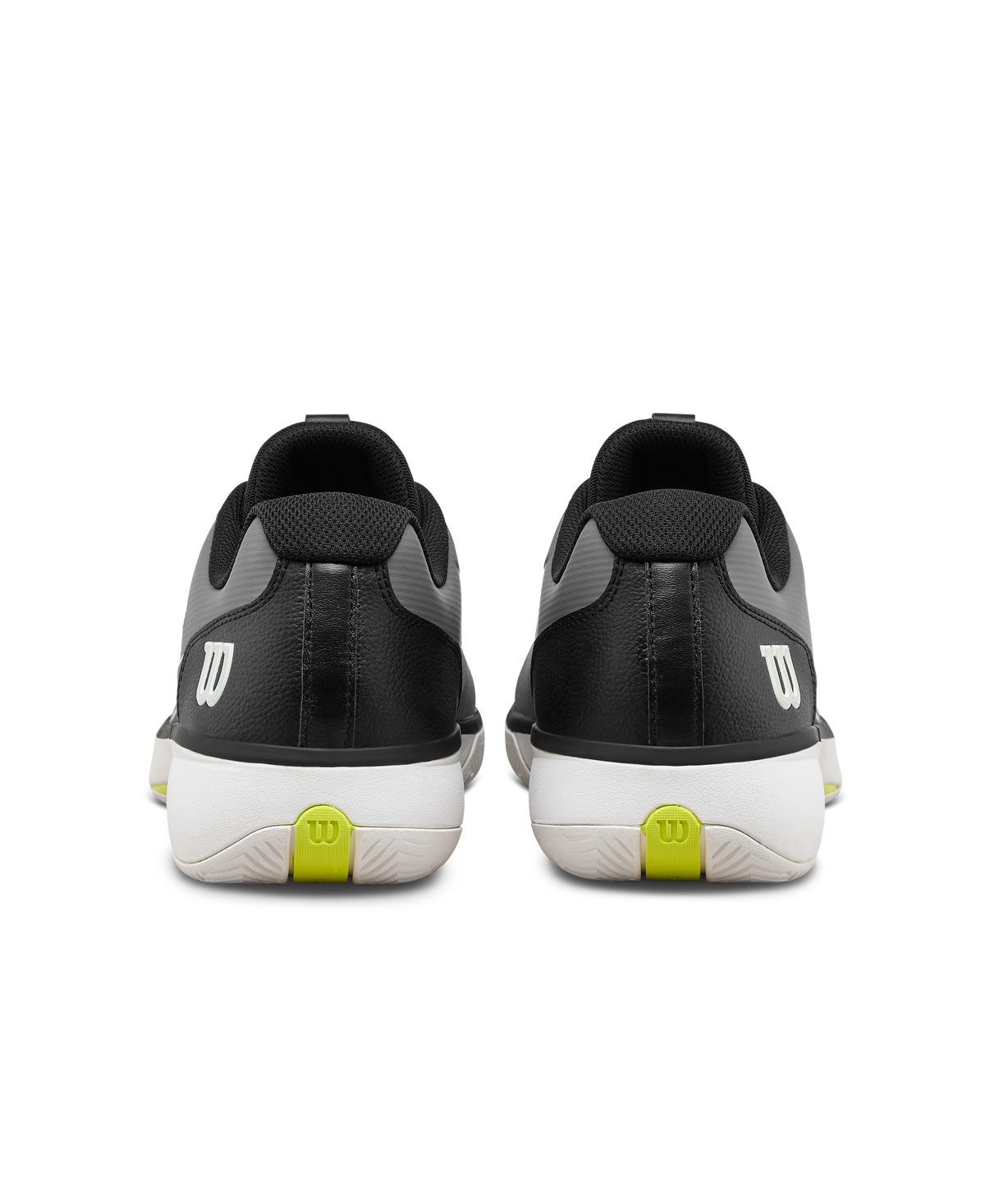 Wilson Rush Lite 5 Men's Tennis Shoe - Titanium / Black / Safety Yellow - view 5
