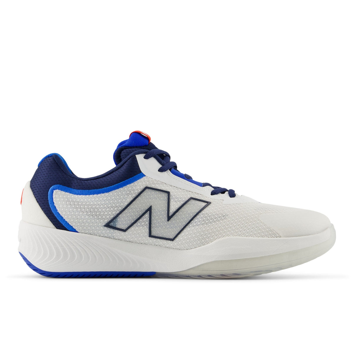 New Balance Fuel Cell 996v6 Men's Pickleball Shoe - White/Blue - view 1